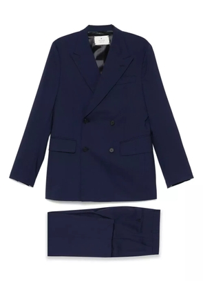 Manuel Ritz double-breasted suit - Blue