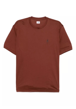C.P. Company logo-print T-shirt - Brown