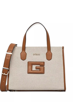 GUESS USA G Status tote bag - Neutrals