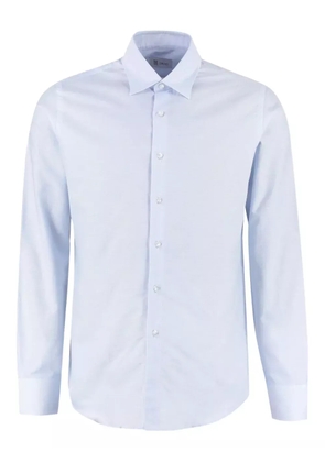 THE (Alphabet) oxford cotton shirt - Blue