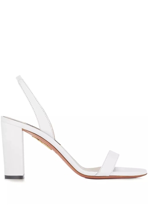 Aquazzura 85mm So Nude sandals - White