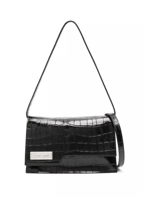 Coperni small Folder leather shoulder bag - Black
