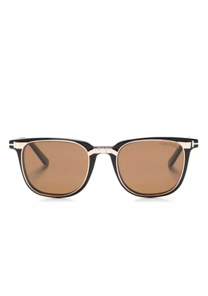 TOM FORD Eyewear square-frame glasses - Brown