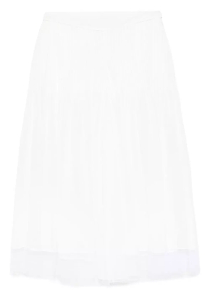 Christopher Esber pintuck-detail trousers - White