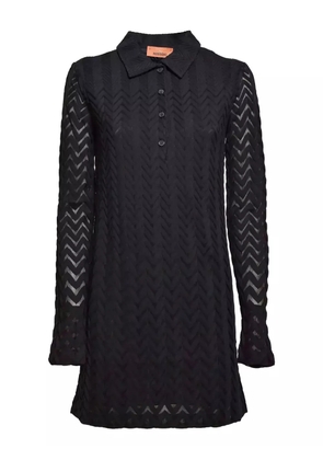 Missoni Zigzag mini dress - Black