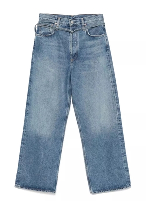AGOLDE high-waisted jeans - Blue