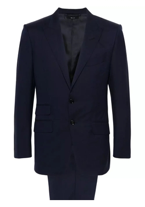 TOM FORD single-breasted wool suit - Blue