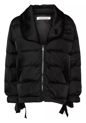 Undercover panelled puffer jacket - Black