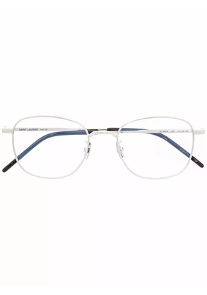 Saint Laurent Eyewear round-frame eyeglasses - Silver