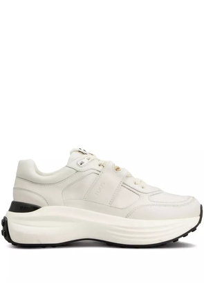 Tod's leather trainers - White