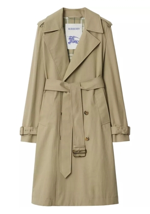 Burberry long-length trench coat - Neutrals