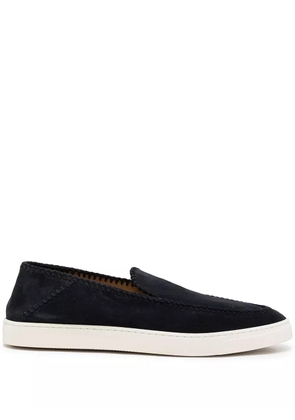 Giorgio Armani slip-on suede sneakers - Blue