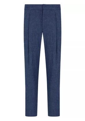 Giorgio Armani straight-leg trousers - Blue