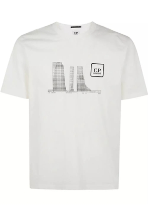 C.P. Company logo-print T-shirt - White