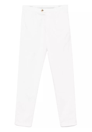 Brunello Cucinelli tapered chinos - White