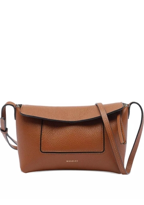 Wandler Penelope slouch flap shoulder bag - Brown