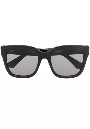 Gucci Eyewear oversize-frame sunglasses - Black
