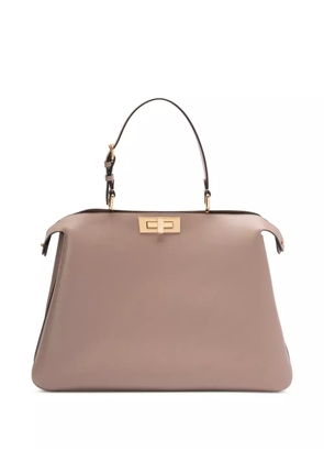 FENDI large Peekaboo Soft tote bag - Neutrals