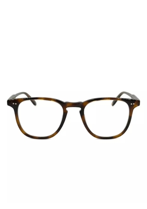 Garrett Leight square-frame glasses - Brown