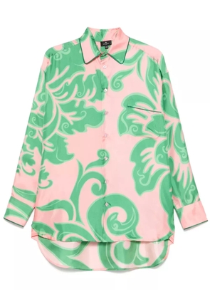 ETRO abstract-print shirt - Pink