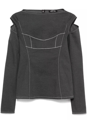 Elena Velez Engineered T-shirt - Grey