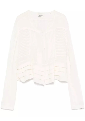 ISABEL MARANT Carolia blouse - Neutrals