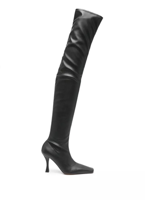 Proenza Schouler 95mm Trap knee-high boots - Black