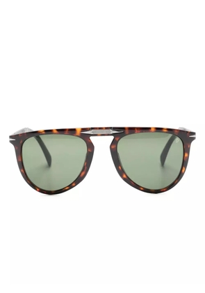 Eyewear by David Beckham tortoiseshell pilot-frame sunglasses - Brown