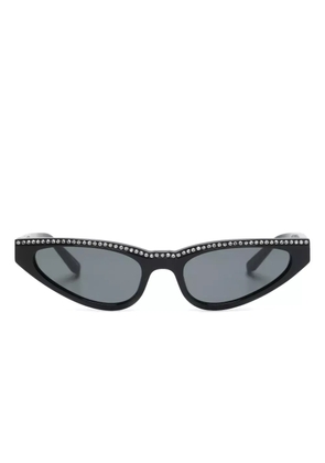 Linda Farrow x Magda Butrym cat-eye sunglasses - Black