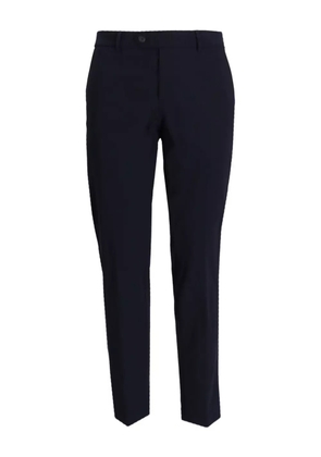 BOSS pressed-crease chinos - Blue