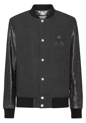 Philipp Plein Plein Club bomber jacket - Grey