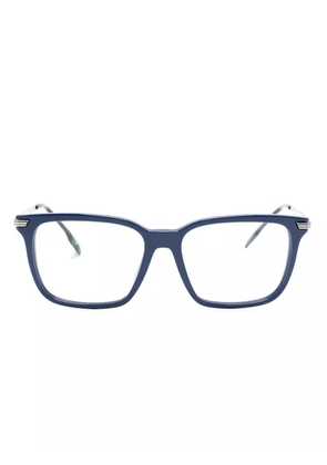 Burberry Eyewear Ellis rectangle-frame glasses - Blue