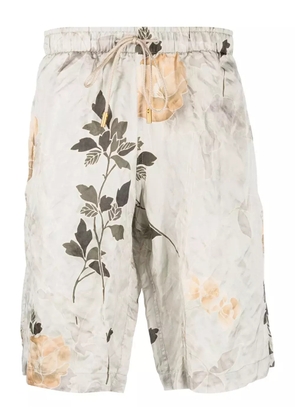 ETRO floral-print swim shorts - Green