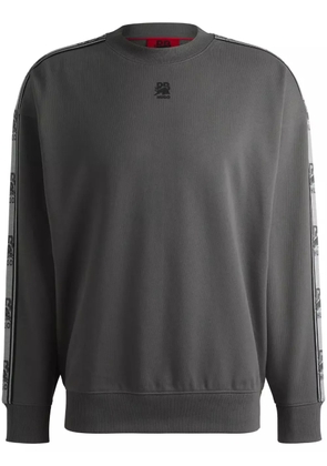 HUGO x Racing Bulls logo-tape sweatshirt - Grey