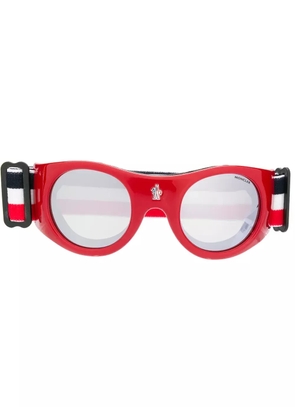 Moncler Eyewear mountaineering goggles - Red