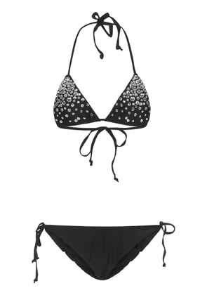 ROOM76 crystal-embellished bikini - Black