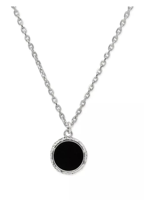 Emanuele Bicocchi Flourish Amulet onyx necklace - Black