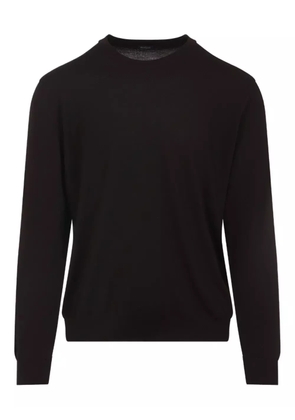 Kiton crew-neck sweater - Brown