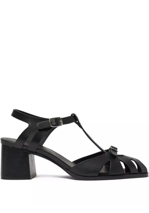 Scarosso 55mm Giulia block-heel strappy sandals - Black