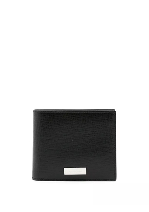 Ferragamo logo-plaque bi-fold wallet - Black
