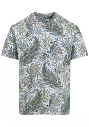 ETRO paisley-print T-shirt - Green