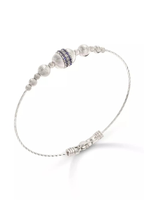 Officina Bernardi 18kt white gold Enigma sapphire bracelet - Silver