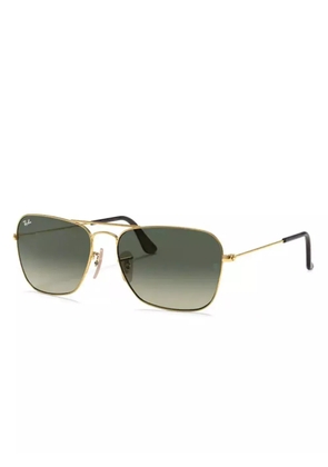 Ray-Ban rectangular frame sunglasses - Gold