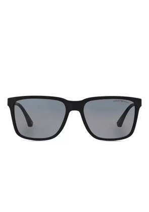 Emporio Armani square-framed sunglasses - Black