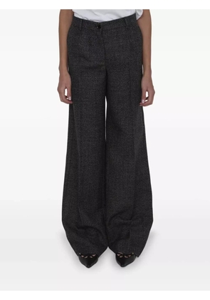 Dolce & Gabbana wide palazzo trousers - Grey