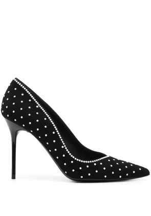 Balmain 100mm bead-embellished pumps - Black