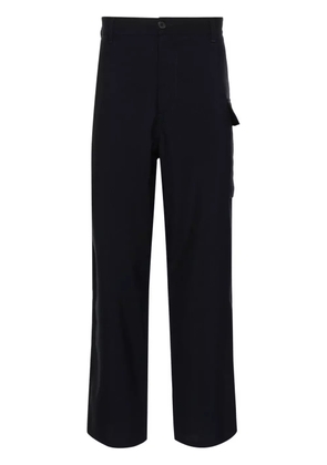 Marni straight-leg wool trousers - Blue