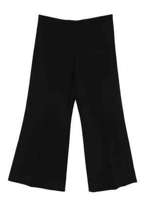 KHAITE silk trousers - Black
