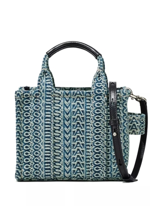 Marc Jacobs The Washed Monogram Crossbody Tote bag - Blue