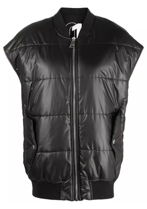 Khrisjoy padded bomber vest - Black